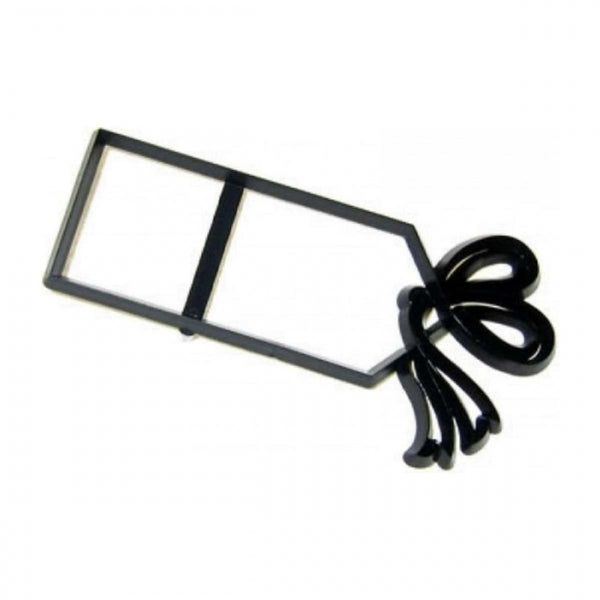 Patchwork Cutters GIFT TAG icing sugarcraft cutter