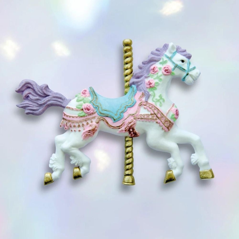 Katy Sue Designs Carousel Horse Silicone Mould - Katy Sue Designs
