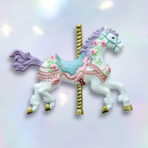 Katy Sue Designs Carousel Horse Silicone Mould - Katy Sue Designs