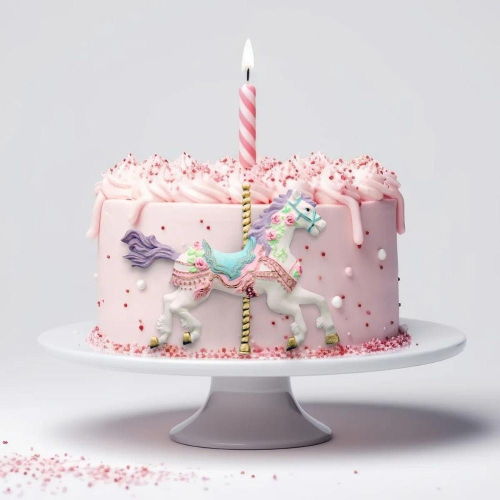 Katy Sue Designs Carousel Horse Silicone Mould - Katy Sue Designs