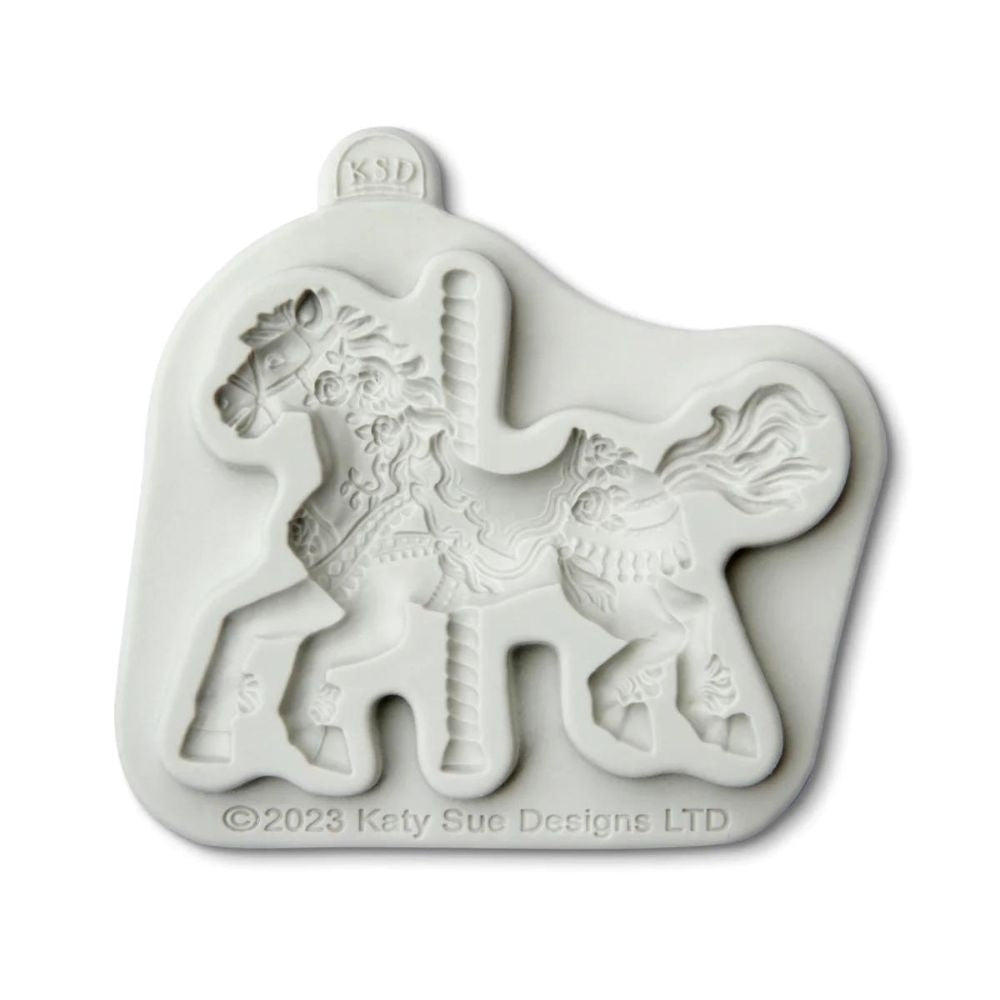 Katy Sue Designs Carousel Horse Silicone Mould - Katy Sue Designs