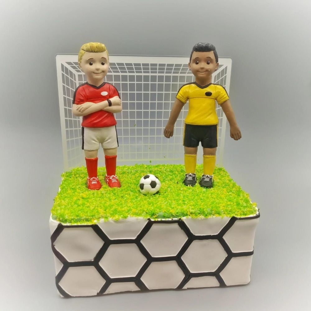 Katy Sue Designs Footballer Posable Arms Silicone Mould - Katy Sue Designs