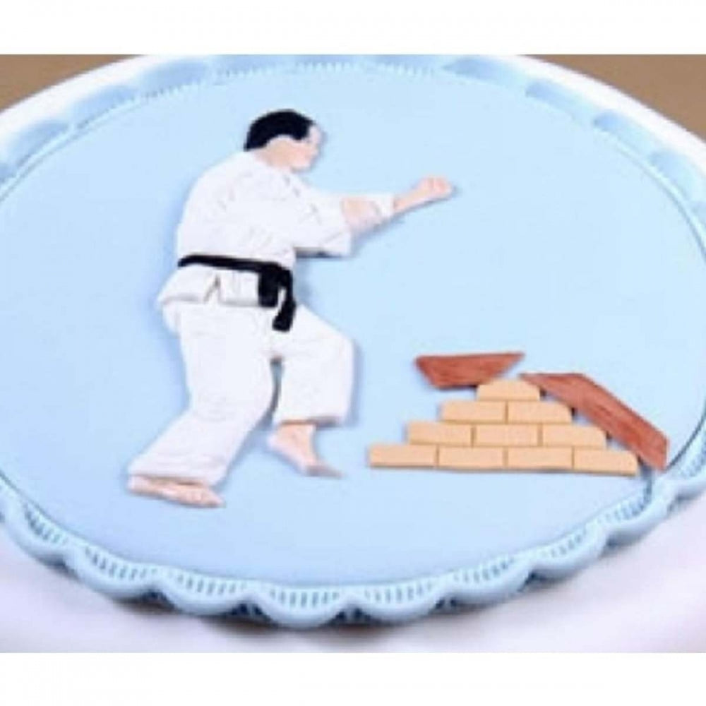 Patchwork Cutters KARATE / JUDO MAN icing sugarcraft cutter