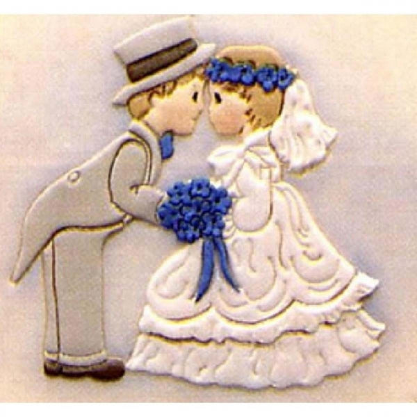 Patchwork Cutters BRIDE & GROOM icing sugarcraft cutter