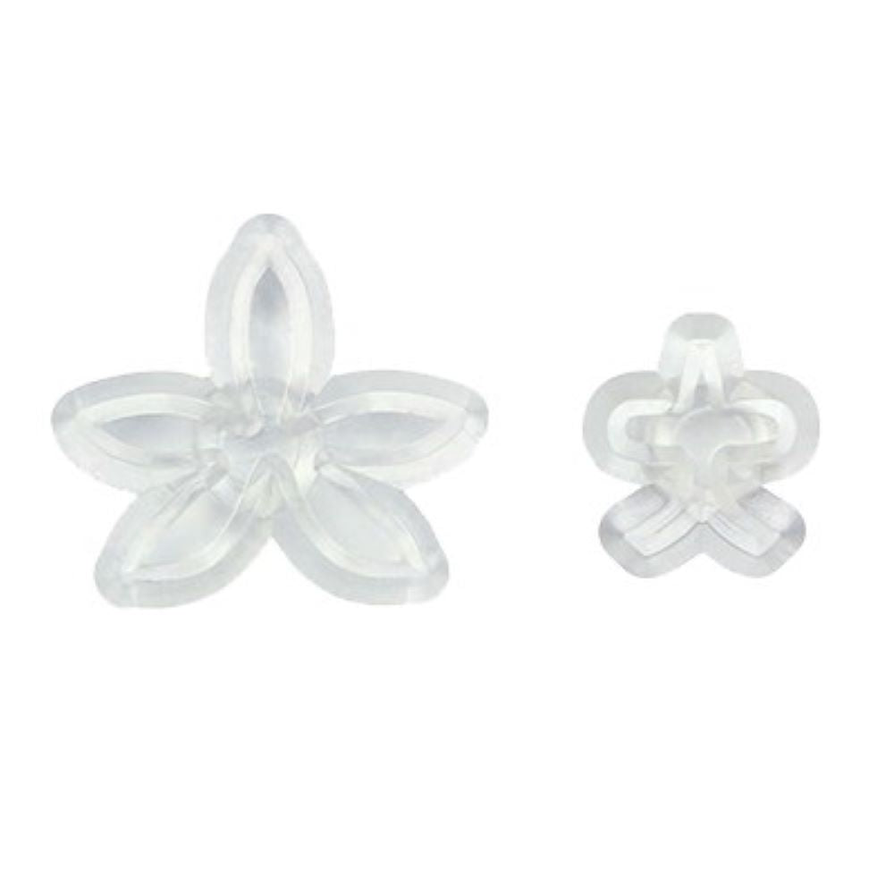 PME Poor Man's Orchid 2 pc fondant icing gum paste cutter set