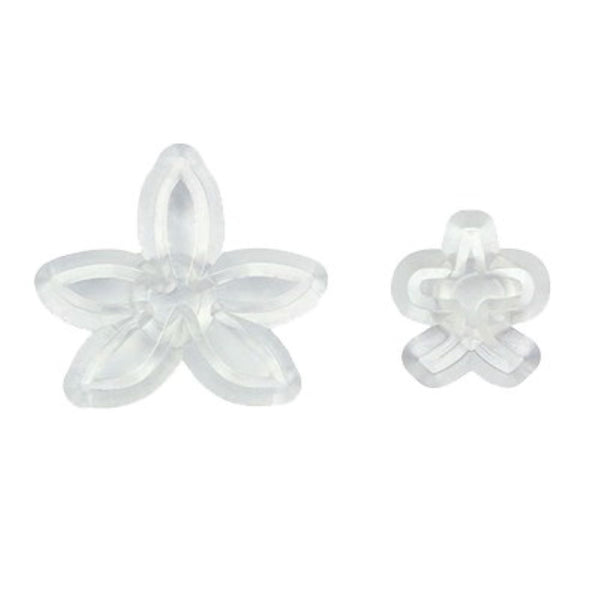 PME Poor Man's Orchid 2 pc fondant icing gum paste cutter set