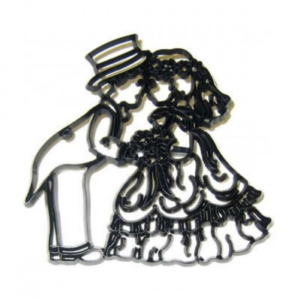 Patchwork Cutters REVERSE BRIDE & GROOM icing sugarcraft cutter