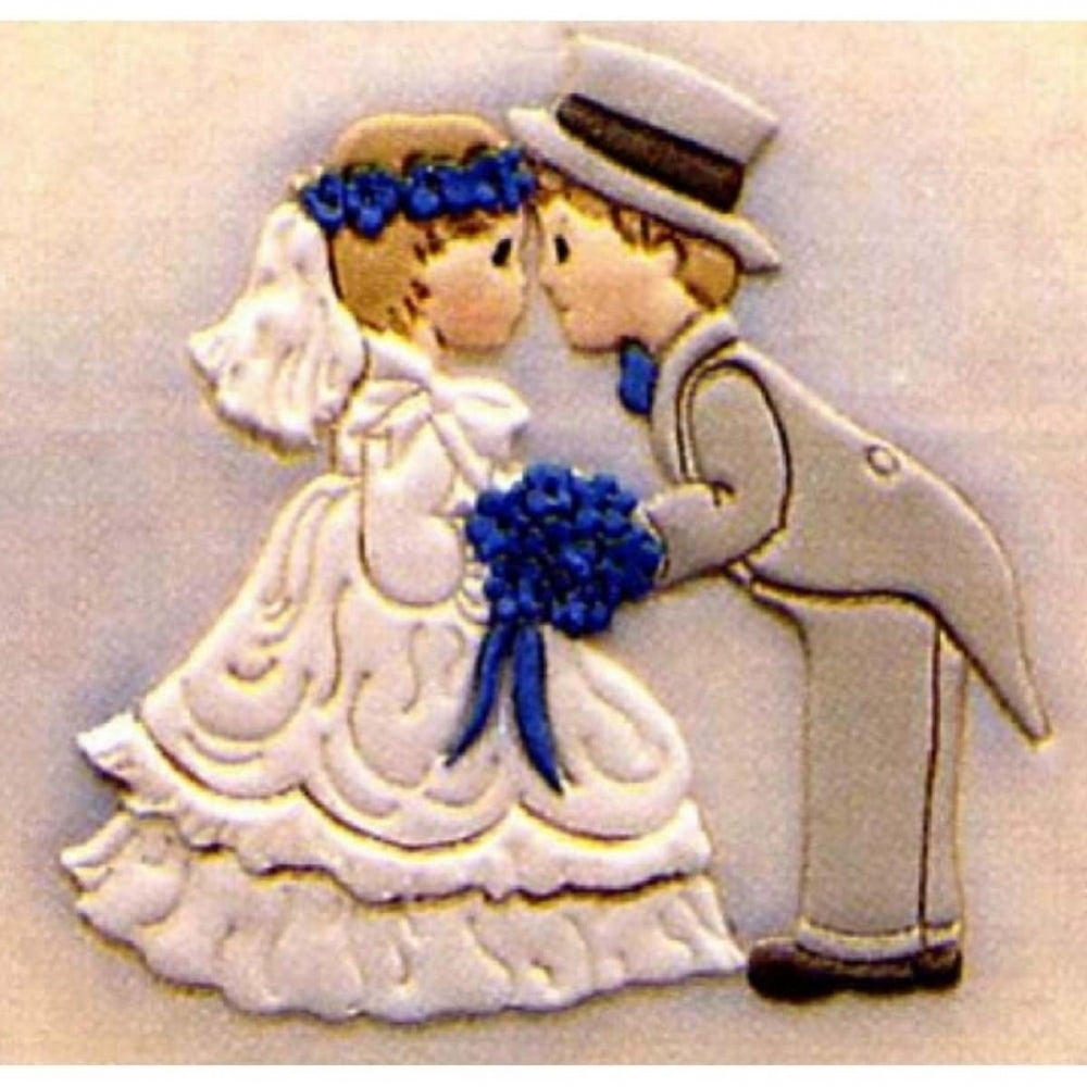 Patchwork Cutters REVERSE BRIDE & GROOM icing sugarcraft cutter