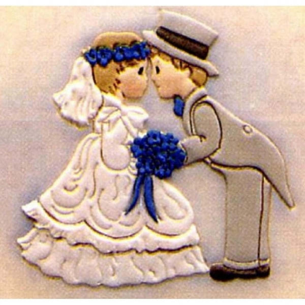 Patchwork Cutters REVERSE BRIDE & GROOM icing sugarcraft cutter