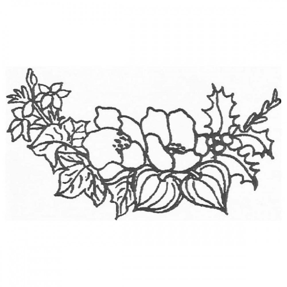 Patchwork Cutters WINTER icing flower spray sugarcraft cutter