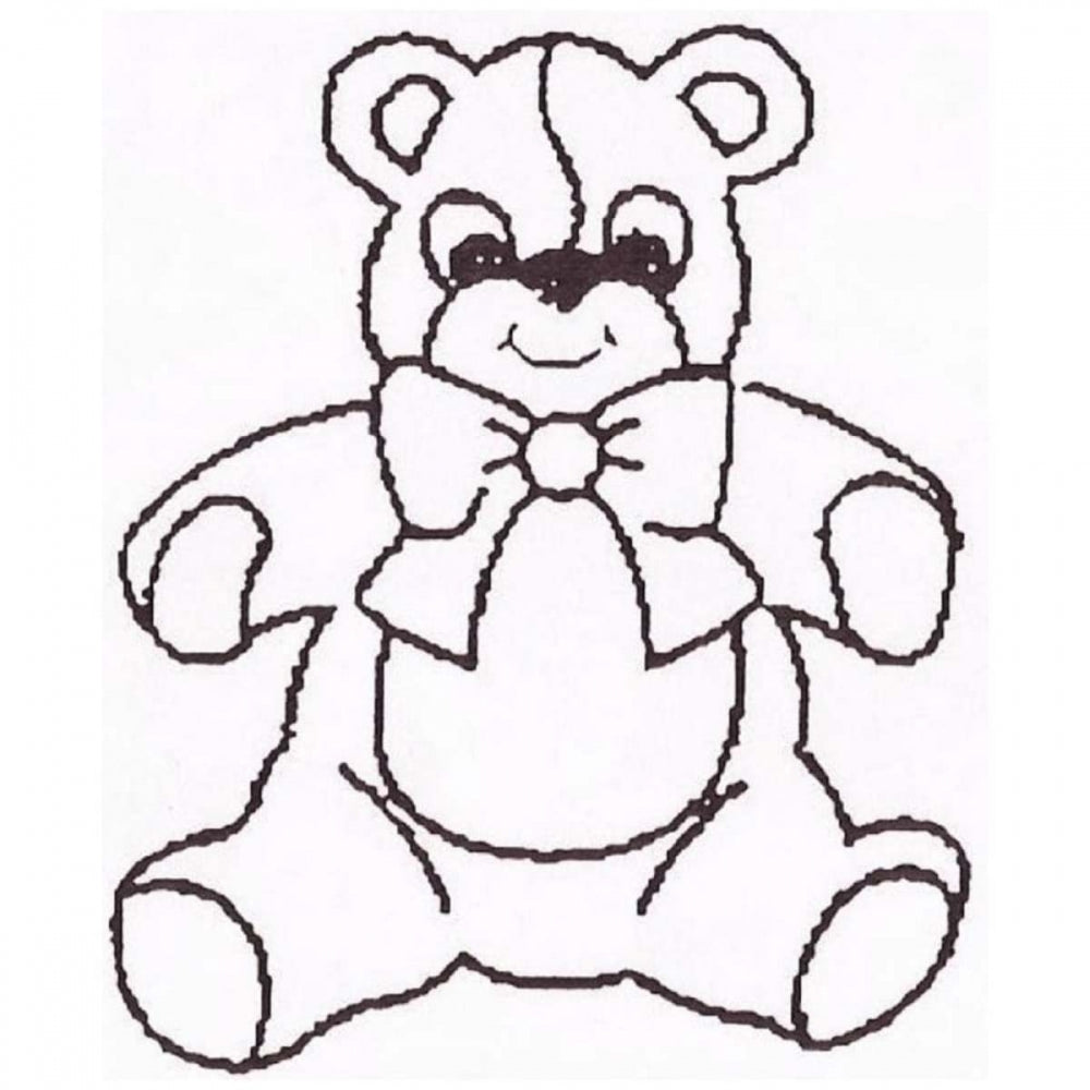 Patchwork Cutters TEDDY icing sugarcraft cutter