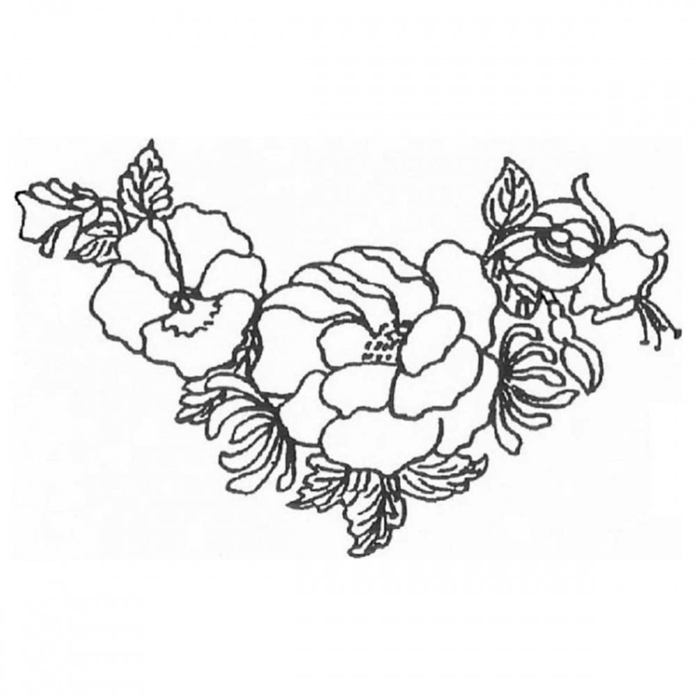 Patchwork Cutters SUMMER icing flower spray sugarcraft cutter