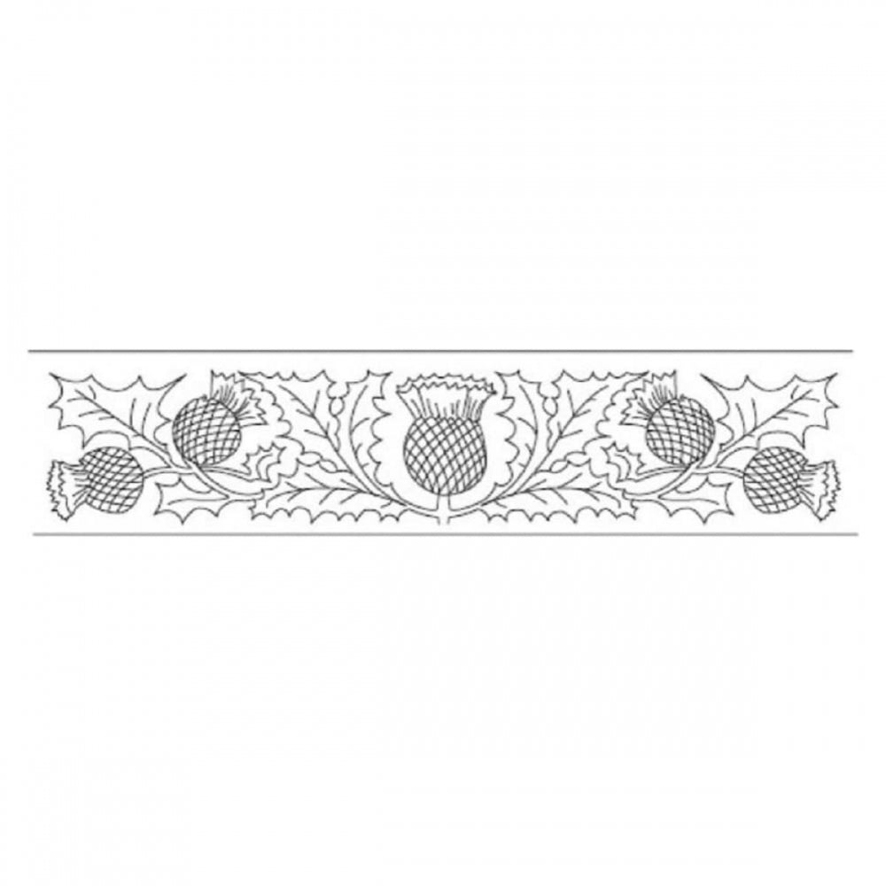 Patchwork Cutters THISTLE icing flower spray sugarcraft cutter