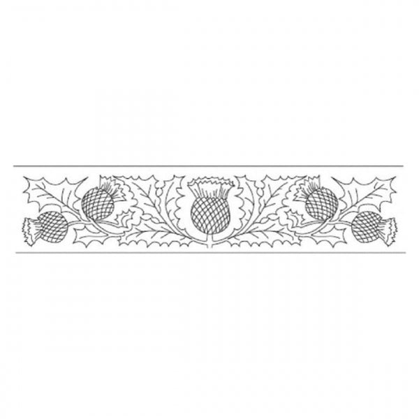 Patchwork Cutters THISTLE icing flower spray sugarcraft cutter