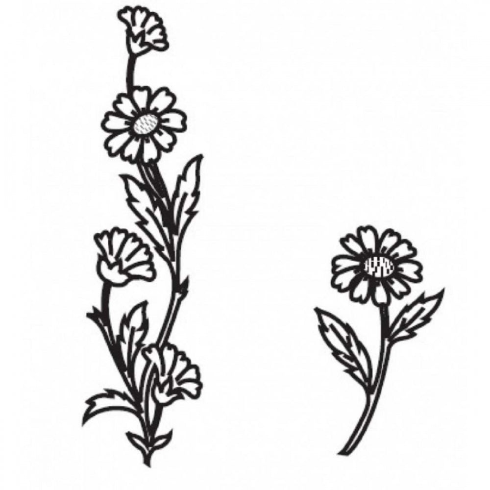 Patchwork Cutters DAISY CHAIN 2 pc icing flower cutter set