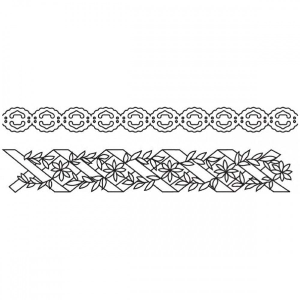 Patchwork Cutters LACE STRIPS icing sugarcraft cutter set