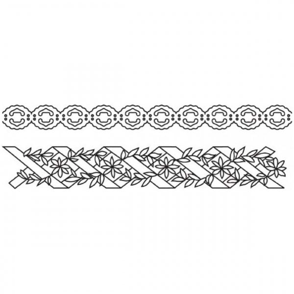 Patchwork Cutters LACE STRIPS icing sugarcraft cutter set