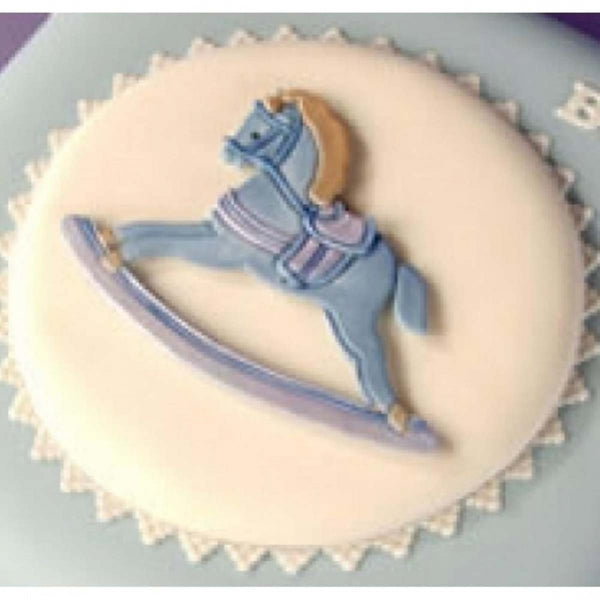 Patchwork Cutters Rocking Horse Icing Cutter