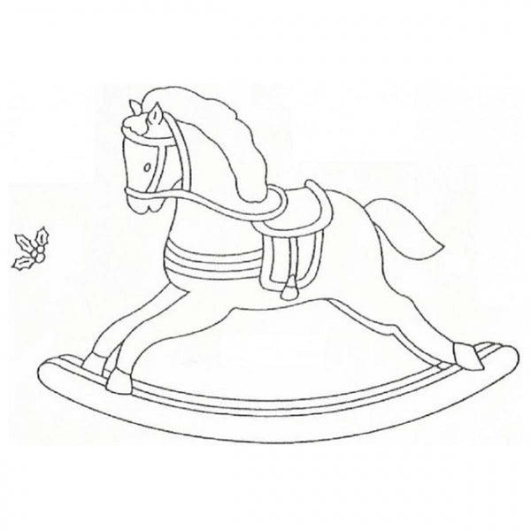 Patchwork Cutters Rocking Horse Icing Cutter