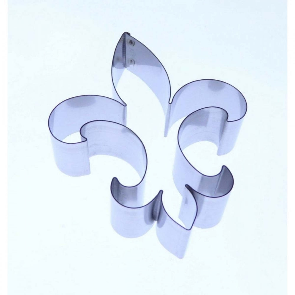 Valley Cutter Company small 45mm Fleur De Lys stainless steel icing cutter