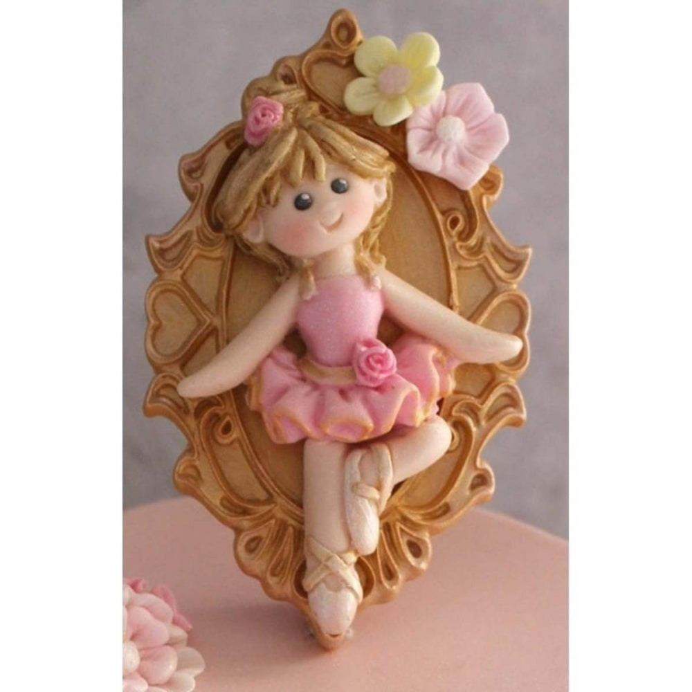 Katy Sue Designs Sugar Buttons BALLERINA silicone mould
