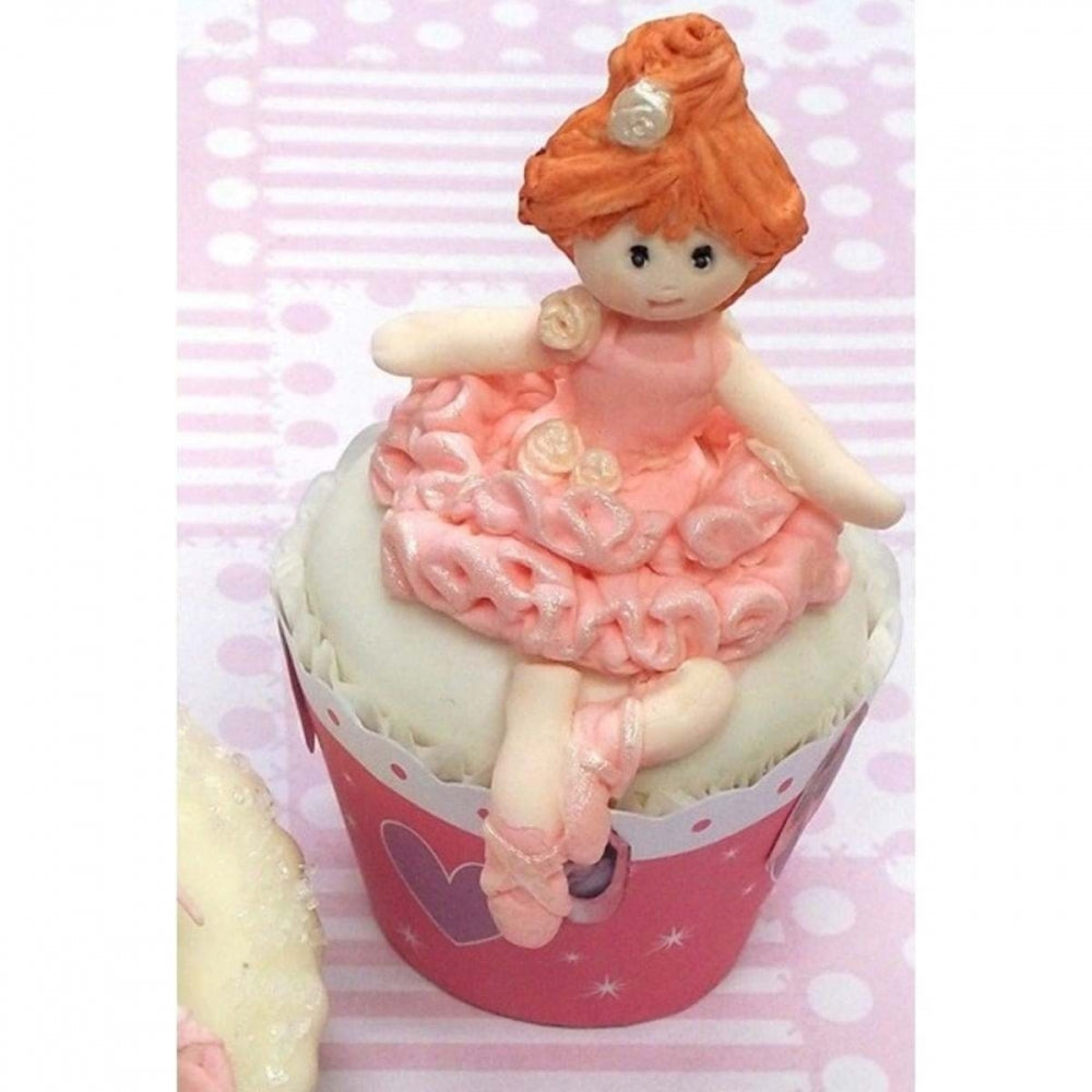 Katy Sue Designs Sugar Buttons BALLERINA silicone mould