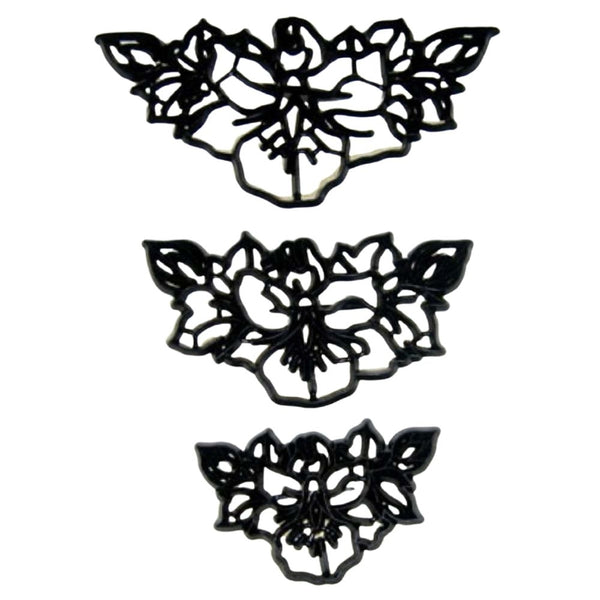 Patchwork Cutters Orchid Garland Icing Flower Cutter Set Of 3