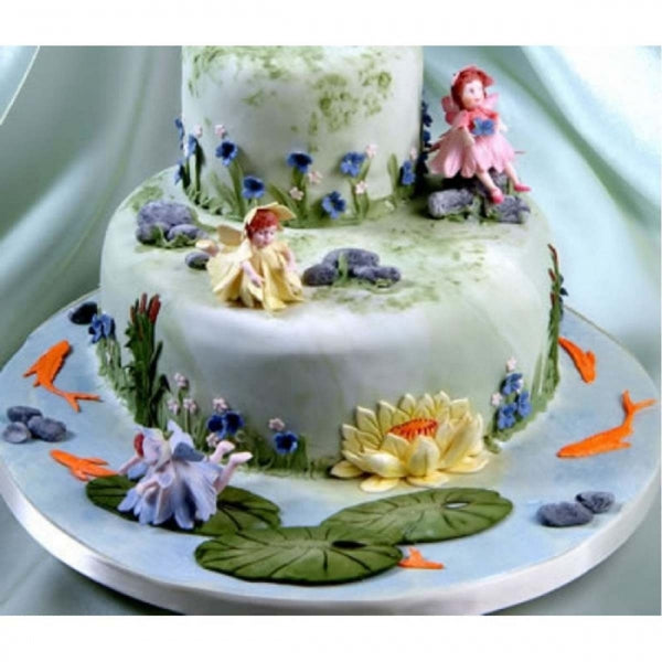 Patchwork Cutters Water Lily & Fish Icing Sugarcraft Cutter Set Of 10