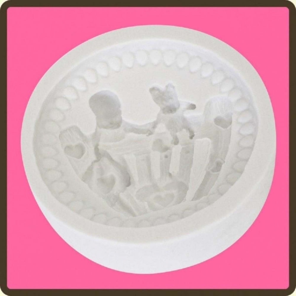 Katy Sue Designs Cot - Baby 1 cupcake silicone sugarcraft mould