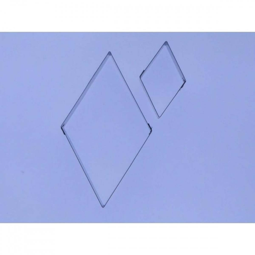 Valley Cutter Company XL DIAMONDS 2 pc stainless steel icing cutter set