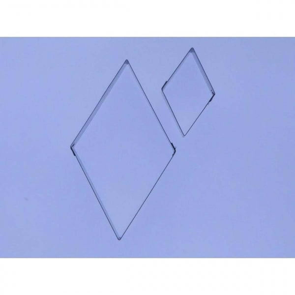 Valley Cutter Company XL DIAMONDS 2 pc stainless steel icing cutter set