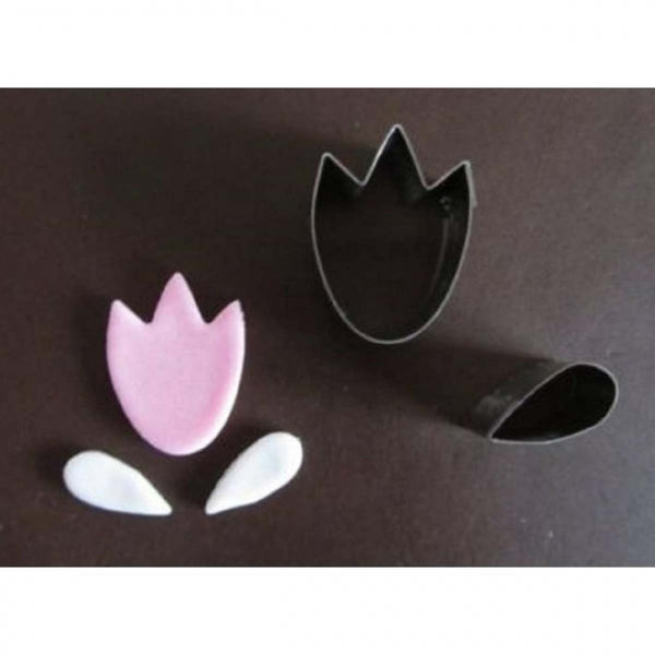 Valley Cutter Company TULIP 2 pc stainless steel icing cutter set
