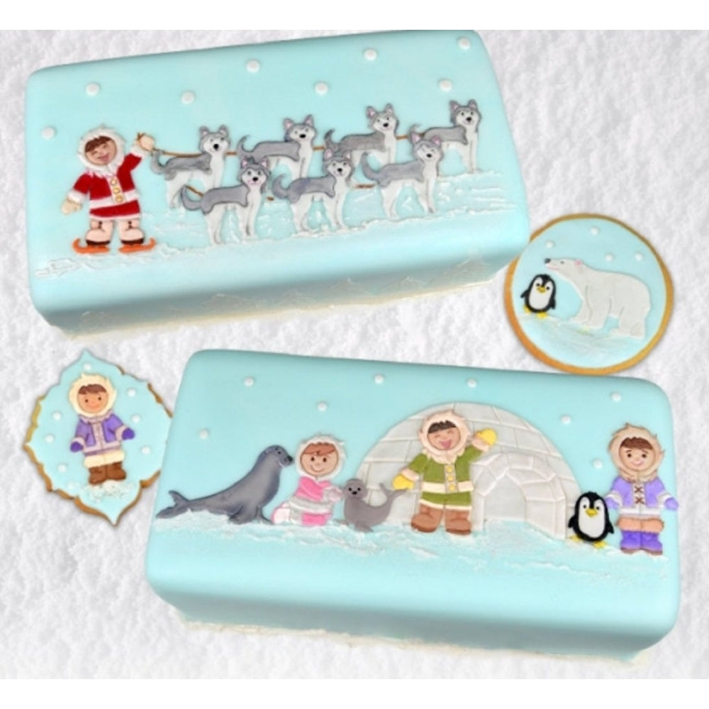Patchwork Cutters 13 pc IGLOO icing cutter set