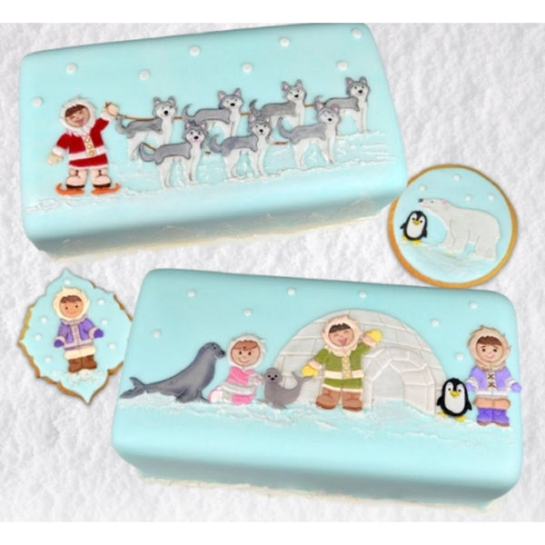 Patchwork Cutters 13 pc IGLOO icing cutter set
