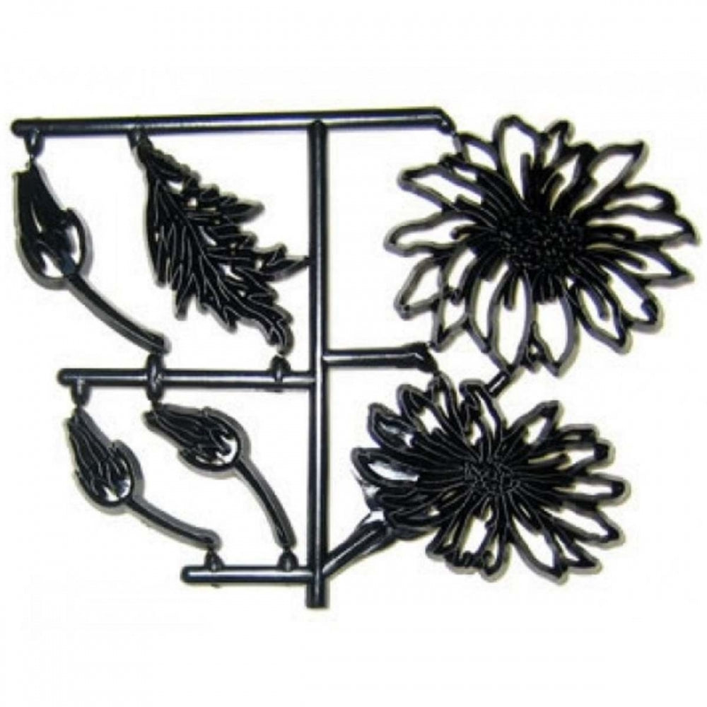 Patchwork Cutters LARGE DAISIES 6 pc icing flower cutter set