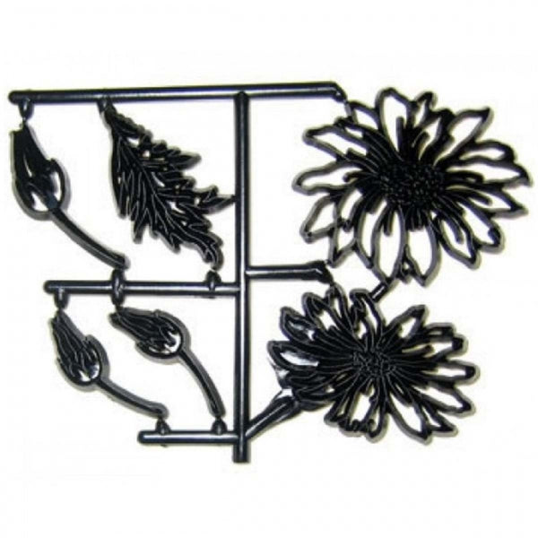 Patchwork Cutters LARGE DAISIES 6 pc icing flower cutter set