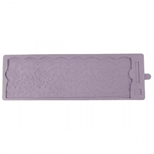 Karen Davies Rose Vintage Lace Border silicone icing sugarcraft mould