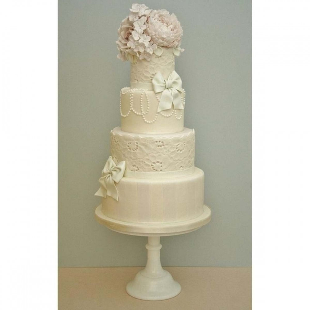 Unknown/Discontinued Amy Vintage Lace Border silicone icing sugarcraft mould