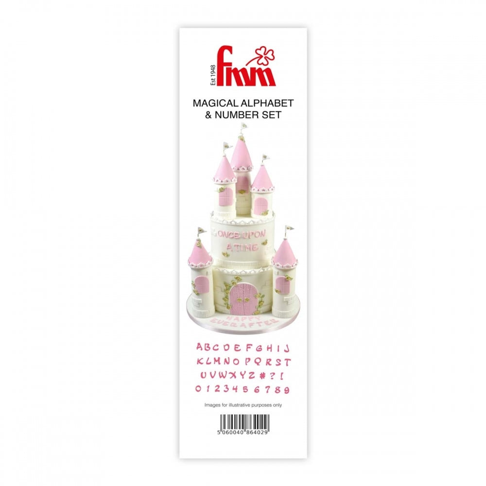 FMM Magical Alphabet And Number Tappit Cutter Set
