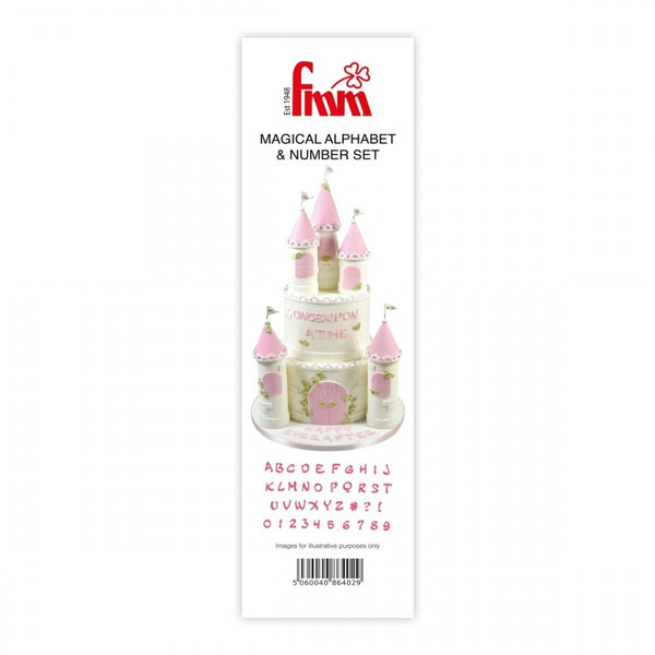 FMM Magical Alphabet And Number Tappit Cutter Set