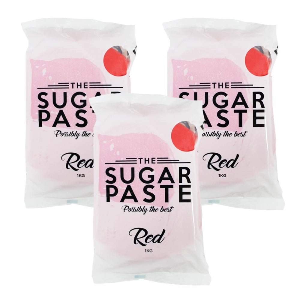 THE SUGAR PASTE Red Sugarpaste