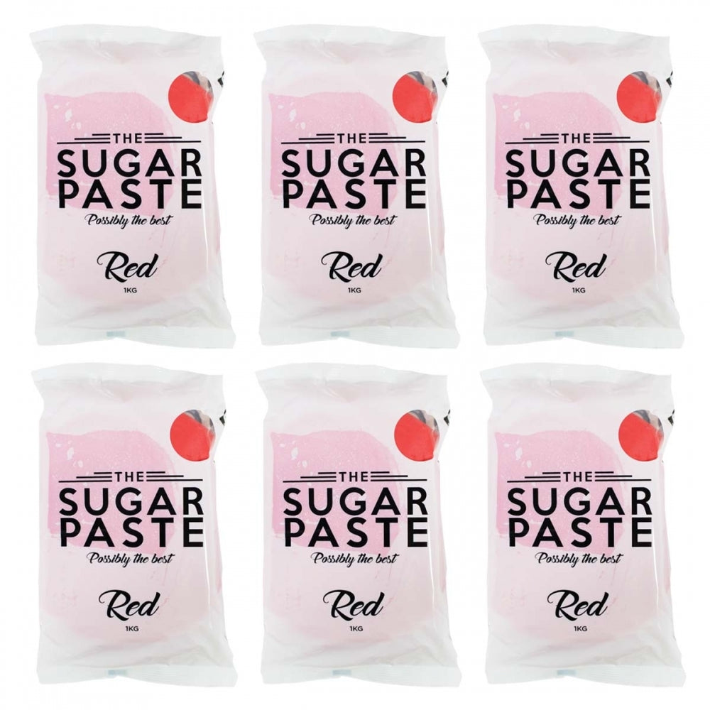 THE SUGAR PASTE Red Sugarpaste
