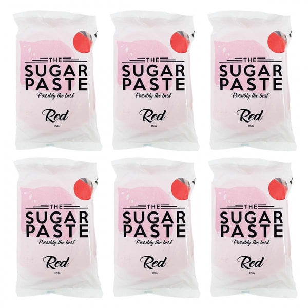 THE SUGAR PASTE Red Sugarpaste