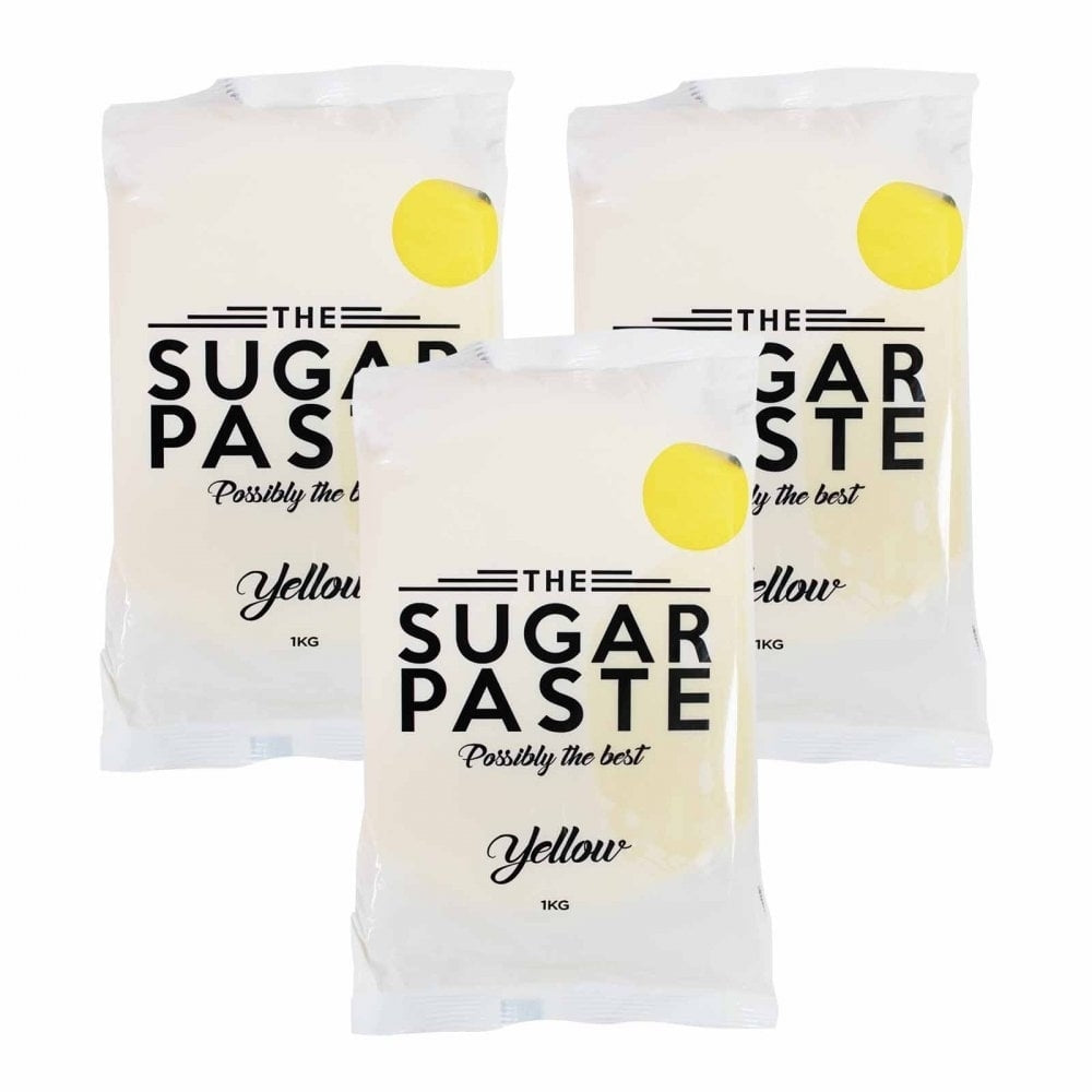 THE SUGAR PASTE Yellow Sugarpaste