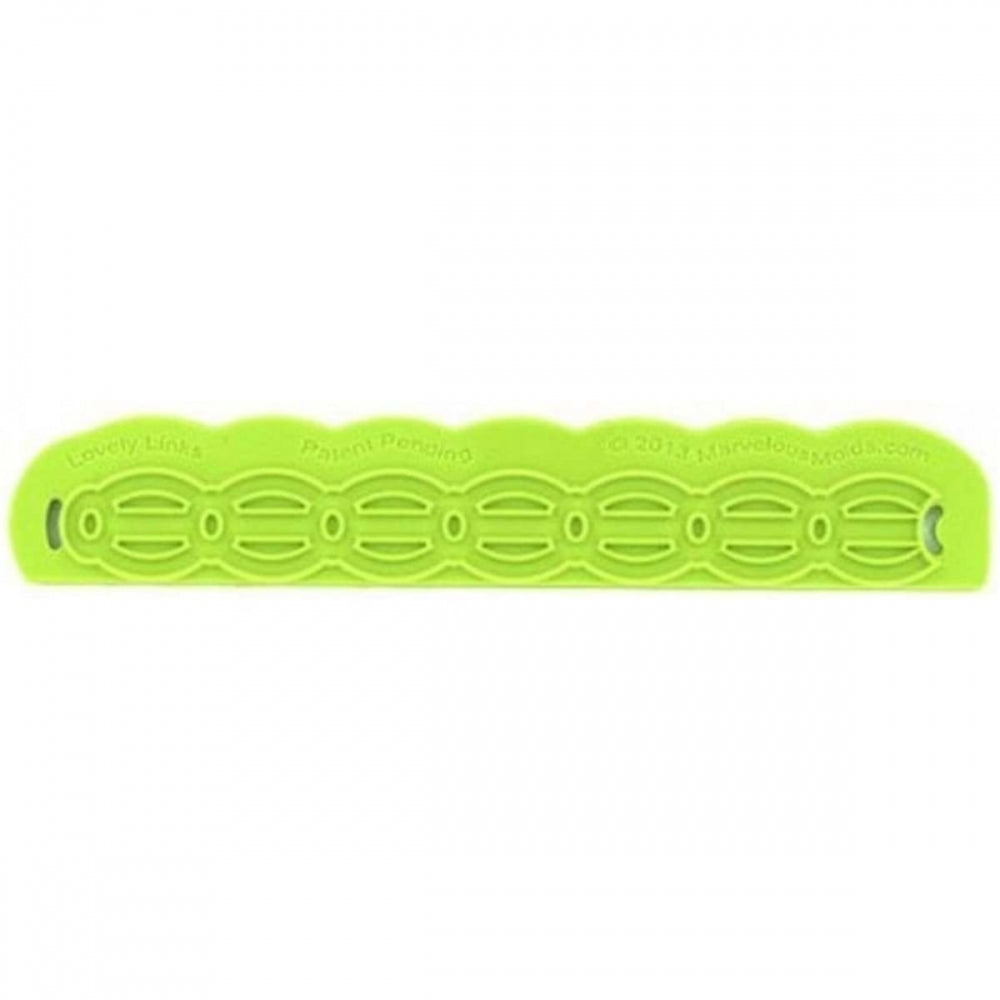 Marvelous Molds Lovely Links Onlay Icing Mould