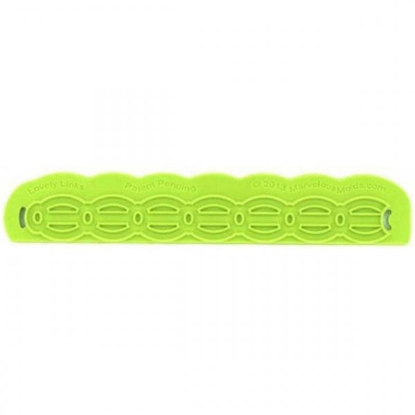Marvelous Molds Lovely Links Onlay Icing Mould
