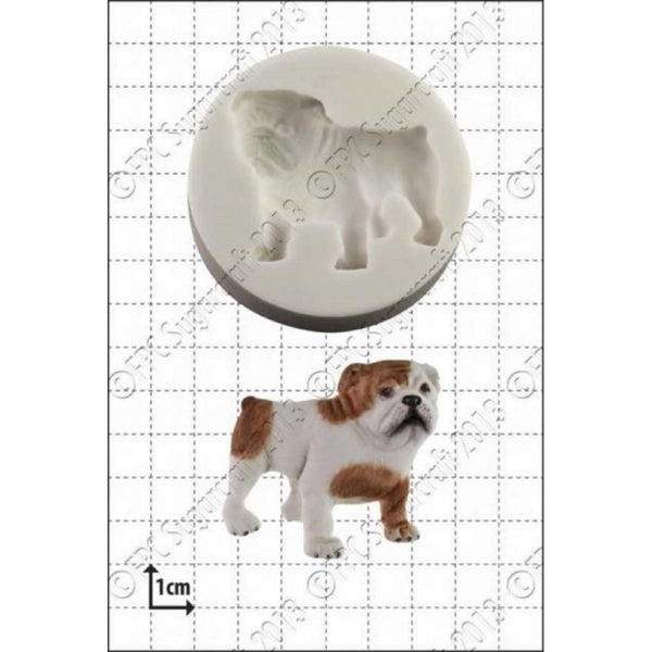 FPC BULLDOG silicone sugarcraft icing mould