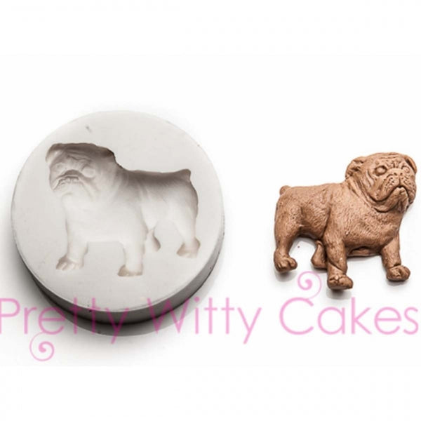 FPC BULLDOG silicone sugarcraft icing mould