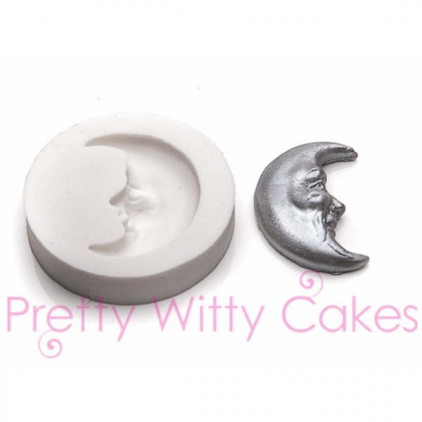 FPC Man In The Moon silicone icing mould
