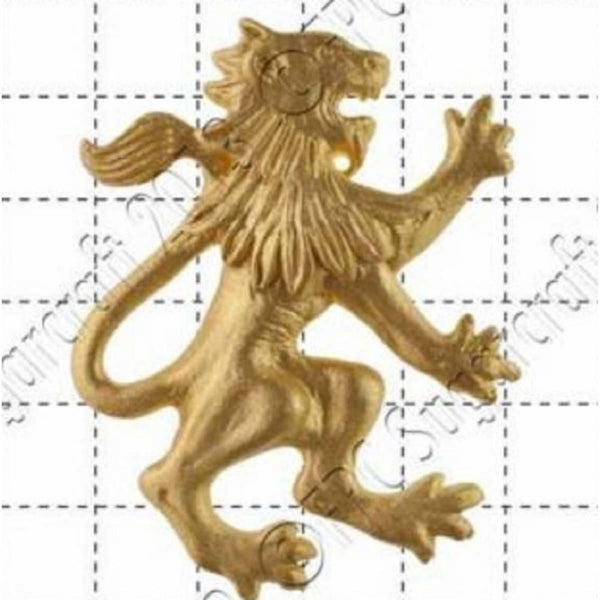 FPC Rampant Lion (right) silicone icing sugarcraft mould